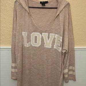 Cute lightweight sweatshirt